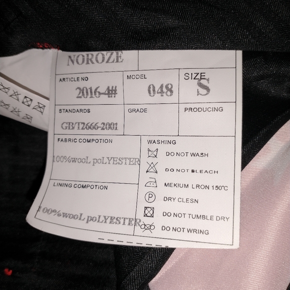 NOROZE MEN SLIM-FIT SANTA SUIT - Picture 5 of 11